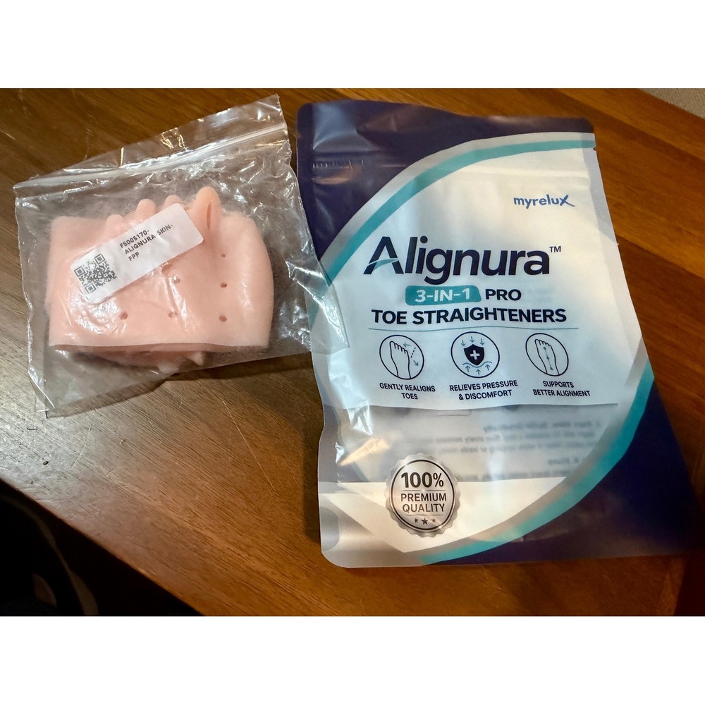 Myrelux Alignura 3-in-1 Pro Toe Straighteners Skin Tone ALIGNURA-